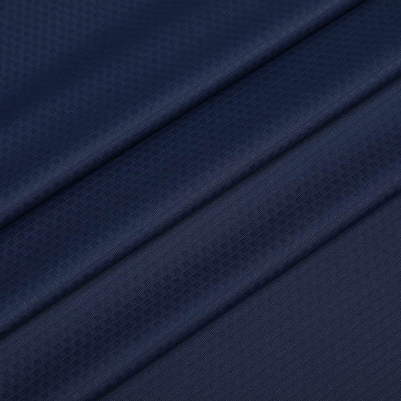 APJ1015 Warp Knitted Rubik's Cube Check Jacquard Knitted Elastic Top Fabric