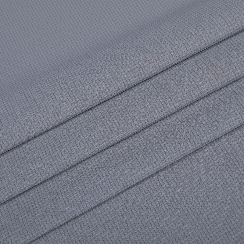 APS1106 Warp Knitted Polyester Ammonia Maliit na Suriin Jacquard Casual Damit na Tela