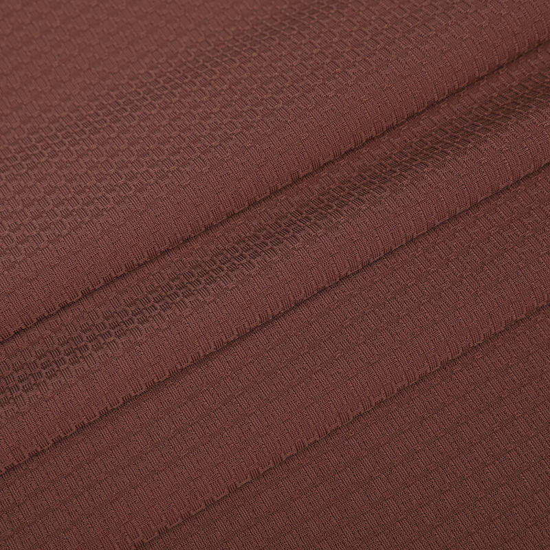 APJ1085 Warp Knitted Brocade Jacquard Quick-drying Casual Garment Tela